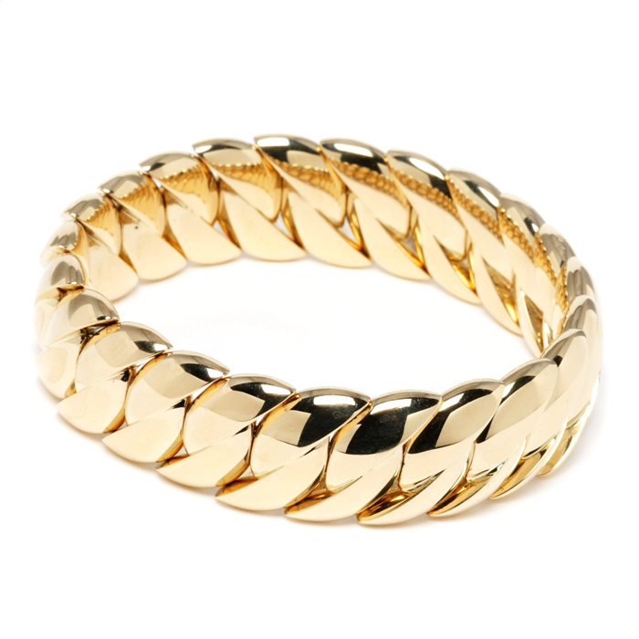 Gold Classic Stretch Bracelet